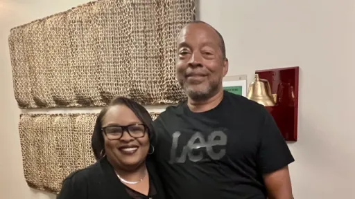 Patient with her Husband