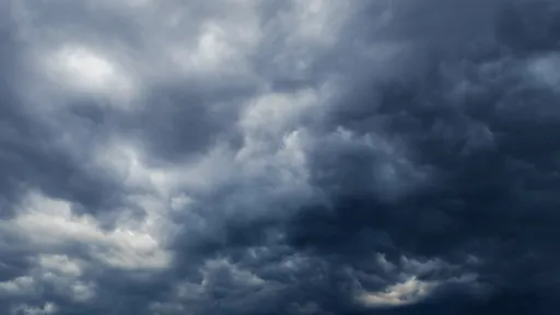 ominous storm clouds