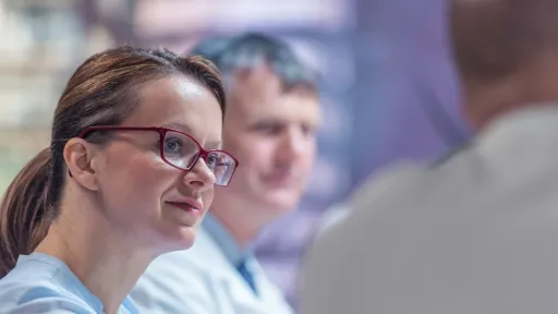 Meeting of medical staff